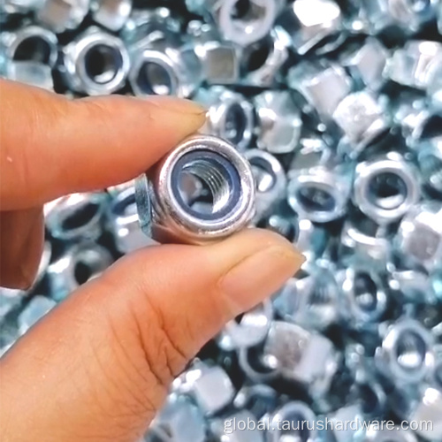 class 2 stainless steel nuts Carbon Steel Nylon Lock Nut Manufactory